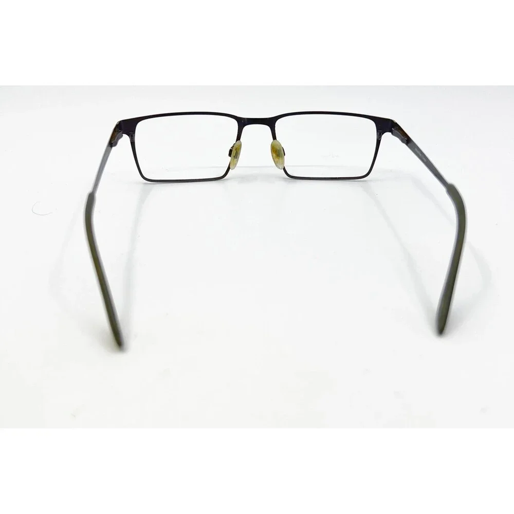 Michael Ryen Eyeglass Frames Mens Black MR-191 Rectangular 53-18-140